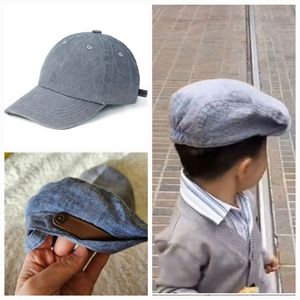 THREE Baby Boy Hats (6mo-36mo)